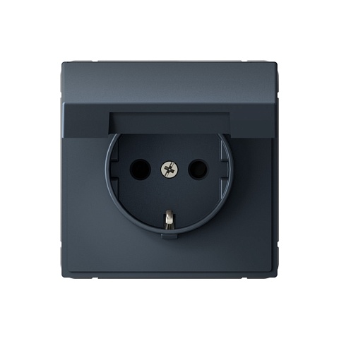 Systeme Electric ArtGallery Грифель Розетка с заземл. со шторк. с крышк., 16А, IP20,  механизм, быстрозажим. клем.