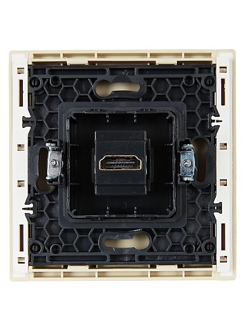 IEK FORTE&PIANO Ваниль Розетка HDMI FP440