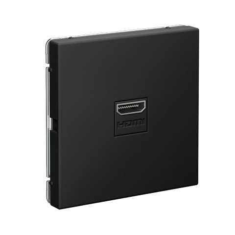 Systeme Electric ArtGallery Карбон Розетка HDMI, 16А, механизм