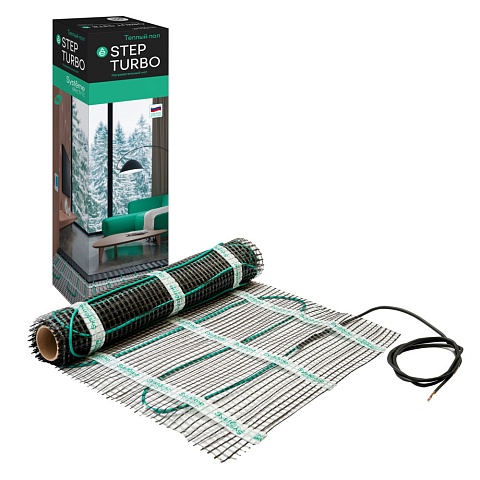 Systeme Electric STEP TURBO Мат нагревательный STM200080, 200 Вт/м2, 1600 Вт, 8 м2