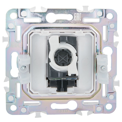 IEK SKANDY Серый Розетка компьютерная RJ45 кат.5E SK-K01Gr