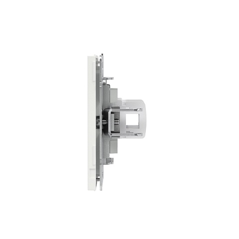 DKC KANT Компьютерная розетка RJ-45 без шторки, кат.5е двойная, белая магнолия