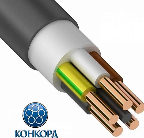 Кабель силовой ППГнг(А)-HF 5x35мм² черный ГОСТ