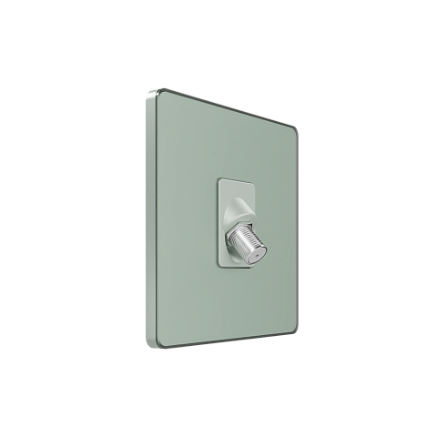 Systeme Electric Systeme Infinity Таежное утро Розетка телевизионная TV/FM/SAT 5-2400MГц