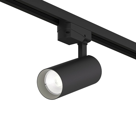 Denkirs DK6452-BK Трековый светильник SOLID KOPER, 135мм, d60, 220V, LED 4000K, 15W, IP20, черный, алюминий