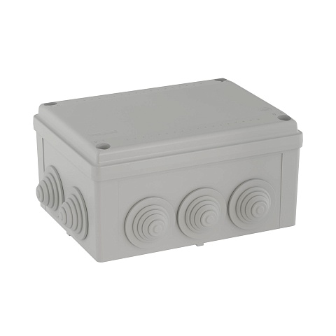 DKC Коробка распределительная 150х110х70 IP 55 10 конических сальников