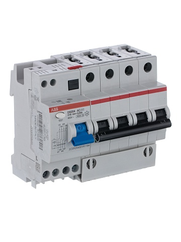 ABB DS204 AC-C16/0,03 Выключатель автоматический дифференциального тока 6мод.