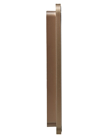 IEK BRITE DECOR Шампань металл. скругл.угол Рамка 3-м РУ-3-1-Бр RE AL