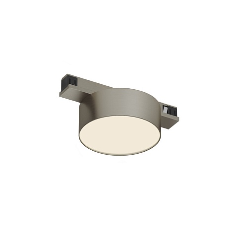 Denkirs DK5761-DN Светильник для трека SHINE FLOW со светодиодом, D74*H28, 48V DC, 6W, RA≥90, 3000K, IP20, темный никель, алюминий