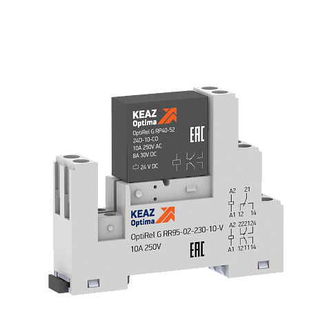 КЭАЗ Релейный модуль OptiRel G RM48-52-12D-10-V-CO