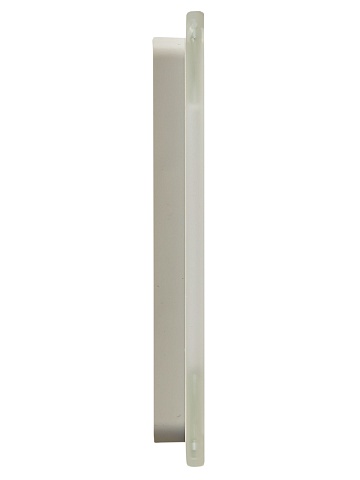 IEK BRITE DECOR Песчаный матовый стекло скругл.угол Рамка 3-м РУ-3-2-Бр RE