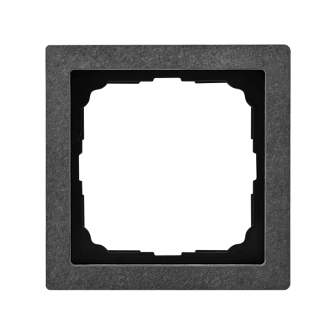 Systeme Electric ArtGallery Pure Камень Графит Рамка 1-ая
