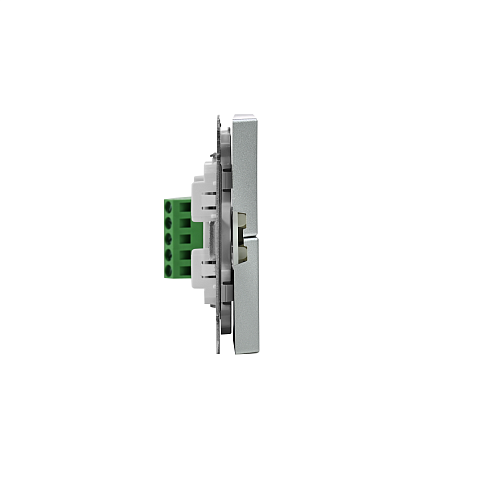 Systeme Electric ArtGallery Алюминий Выключатель 4-клавишный сценарный, сх. 1