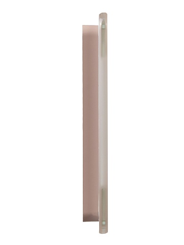 IEK BRITE DECOR Дымчатый матовый стекло скругл.угол Рамка 4-м РУ-4-2-Бр RE