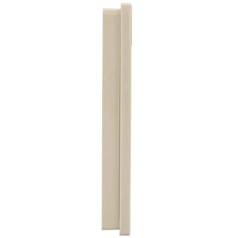 IEK BRITE DECOR Бежевый рифленый Рамка 1-м РУ-1-Бр