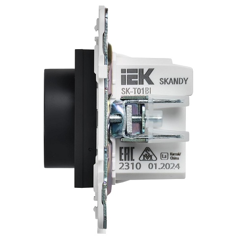 IEK SKANDY Черный Термостат электронный с индикацией SK-T01Bl
