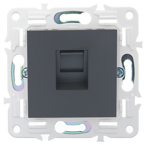IEK SKANDY Титан Розетка компьютерная RJ45 кат.5E SK-K01T