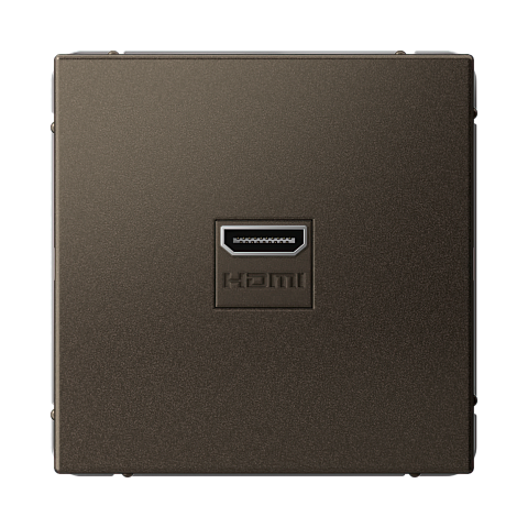 Systeme Electric ArtGallery Мокко Розетка HDMI, 16А, механизм