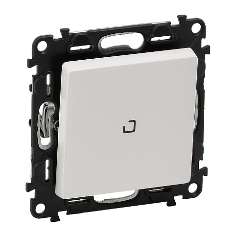 Legrand Valena LIFE DIY Бел Выключатель 1-клавишный 10А 250В с индикацией