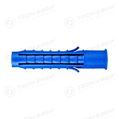Tech-Krep Дюбель распорный Чапай 12х70 шипы+усы (полипропилен) (8 шт) - пакет