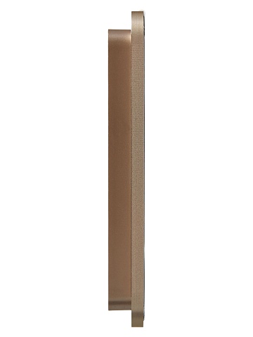 IEK BRITE DECOR Шампань металл. скругл.уголРамка 2-м РУ-2-1-Бр RE AL