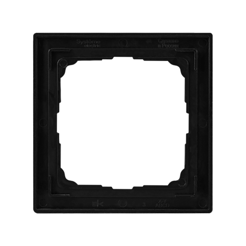 Systeme Electric ArtGallery Pure Камень Оникс Рамка 1-ая