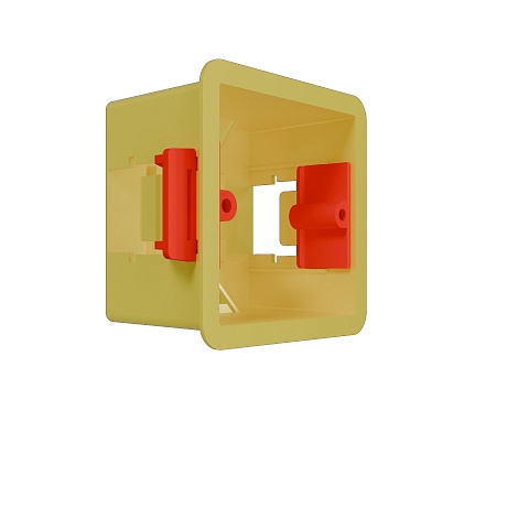 Systeme Electric Systeme Infinity Желтый Коробка монтажная нестыкуемая 87х87 для гипсокартона