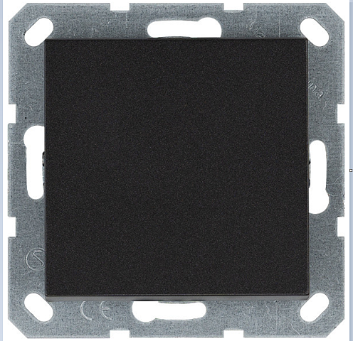 Jasmart G Антрацит Выключатель 1-кл 10A 250V~