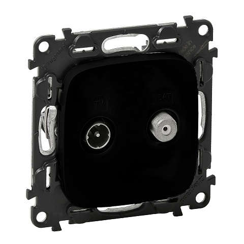 Legrand Valena ALLURE DIY Антрацит Розетка TV-SAT