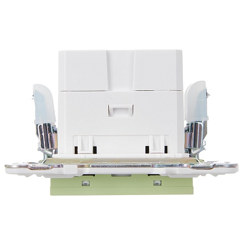 IEK SKANDY Мятный Розетка USB A+C 3,1А SK-R14G