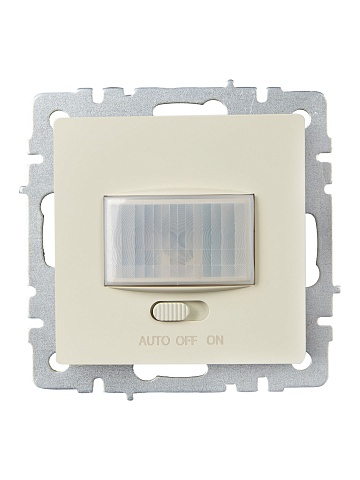 IEK BRITE BASE Бежевый Датчик движения ДС10-1-БрКр