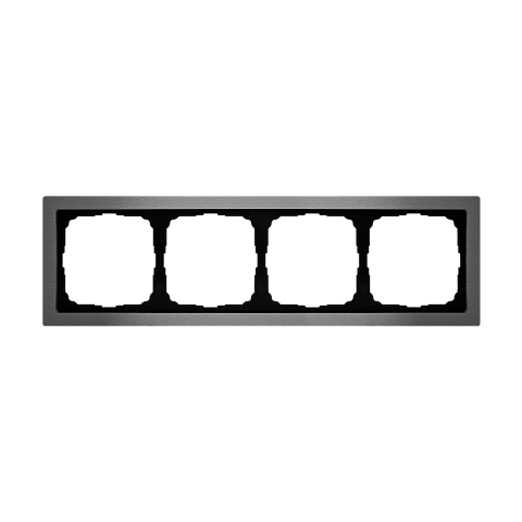 Systeme Electric ArtGallery Pure Металл Алюминий Рамка 4-ая