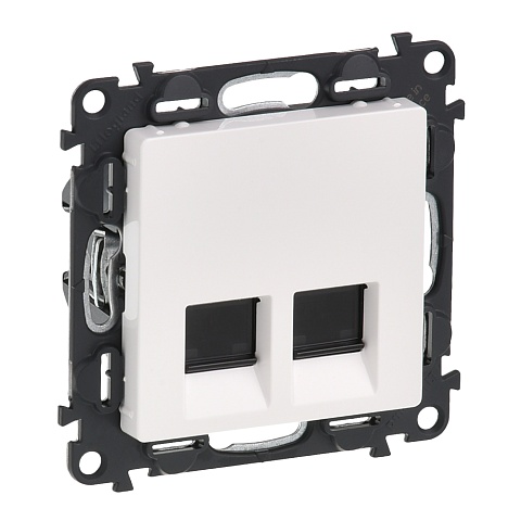 Legrand Valena LIFE DIY Бел Розетка комп(RJ45) 2-ая 6 кат UTP