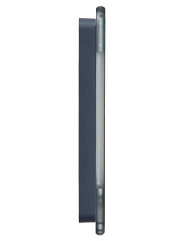 IEK BRITE DECOR Графит матовый стекло скругл.угол Рамка 2-м РУ-2-2-Бр RE