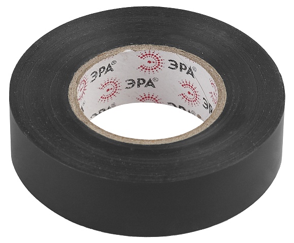 ЭРА Изолента ET1520BLACK ПВХ 15мм х 20м черная