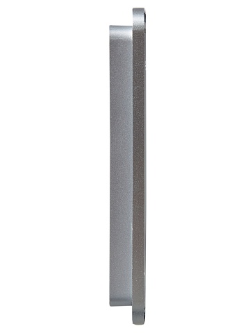 IEK BRITE DECOR Алюминий металл. скругл.угол Рамка 3-м РУ-3-1-Бр RE