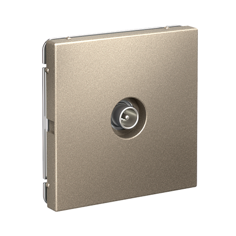 Systeme Electric ArtGallery Шампань TV Розетка оконечная 1DB, механизм
