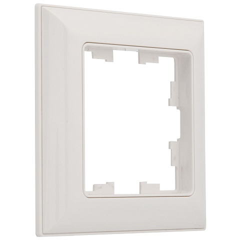 IEK BRITE DECOR Белый 3D-форма Рамка 1-м РУ-1-Бр
