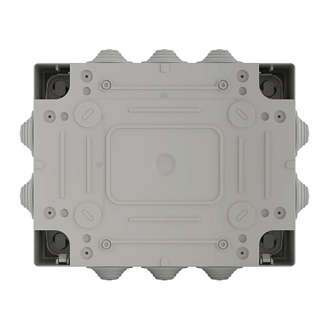 DKC Коробка распределительная 240x190x90 IP55 10 конических сальников d max = 32мм