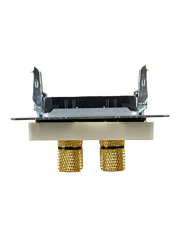 IEK BRITE BASE Бежевый Аудиорозетка 4-мест. РА10-БрКр