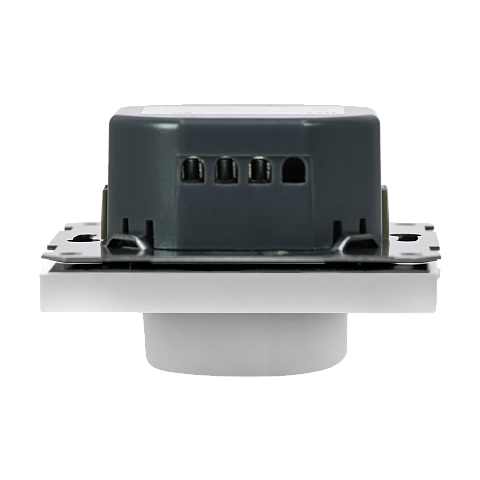 Systeme Electric ArtGallery Лотос Светорегулятор (диммер) повор-нажим, LED, RC, 400Вт, механизм