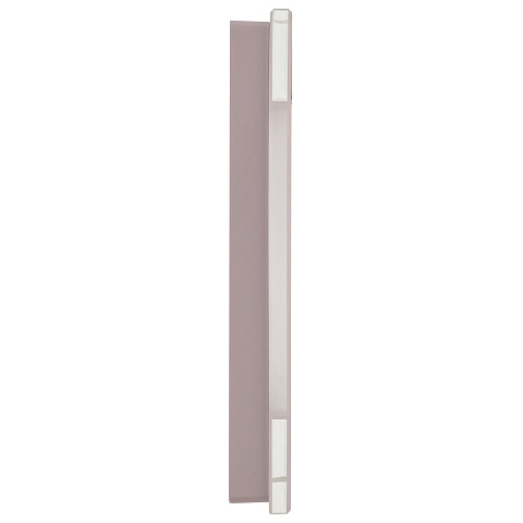 IEK BRITE DECOR Розовый матовый стекло Рамка 1-мест. РУ-1-2-Бр
