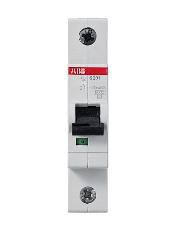 ABB S201 C10 Выключатель автоматический 1-полюсной