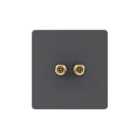 Systeme Electric Systeme Infinity Вулканический пепел Розетка аудио