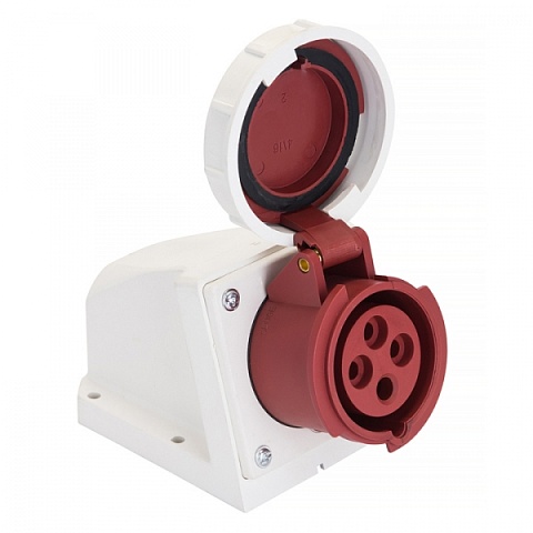EKF PROxima Розетка стационарная наружная 1242 3Р+РЕ 32А 380В IP67