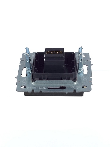 IEK BRITE Розетка HDMI РHDMI-0-БрТБ темная бронза
