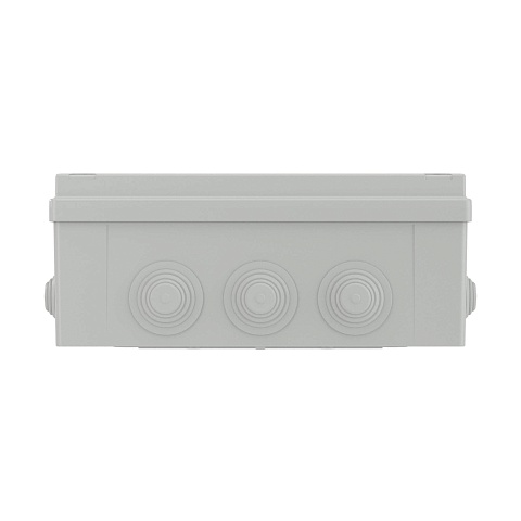 DKC Коробка распределительная 300x220x120 IP55 12 конических сальников d max = 32мм