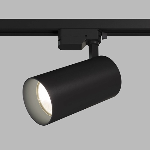 Denkirs DK6455-BK Трековый светильник SOLID KOPER, 155мм, d80, 220V, LED 3000K, 30W, IP20, черный, алюминий