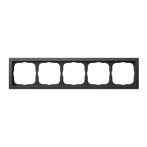 Systeme Electric ArtGallery Pure Металл Оникс Рамка 5-ая
