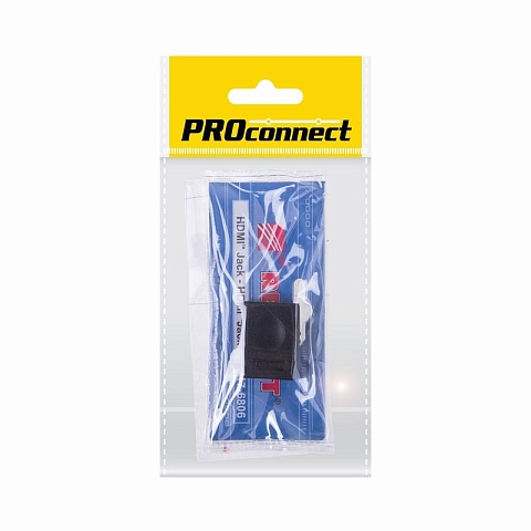 PROconnect Переходник HDMI (гнездо HDMI - гнездо HDMI), (1шт.) (пакет)
